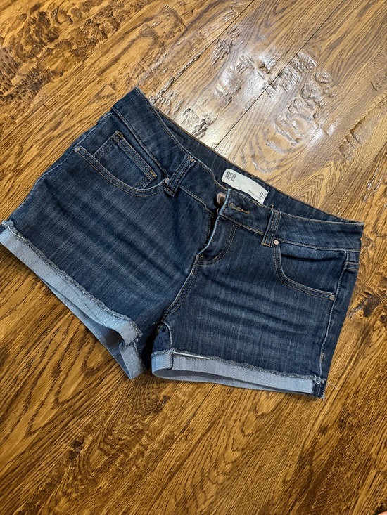 RSQ Pants - RSQ Dark Indigo Denim Roll-Cuff Women's Shorts